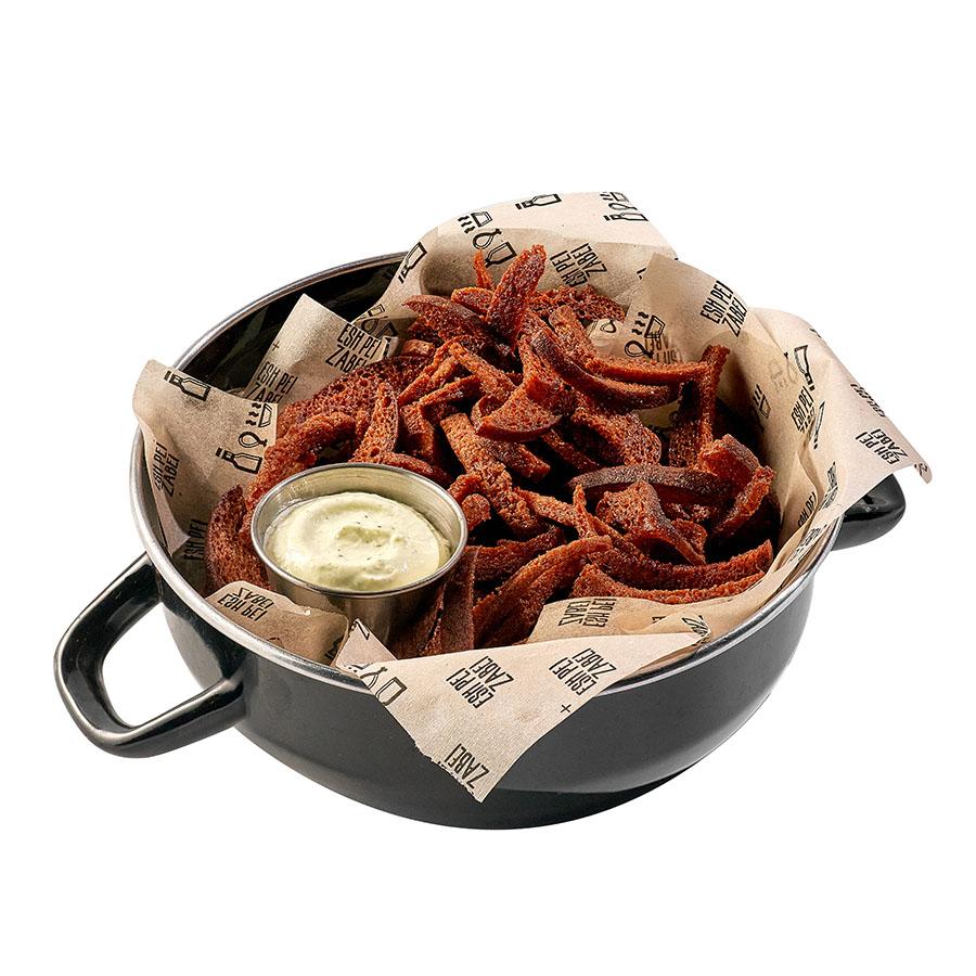 Острые гренки