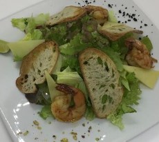Цезарь с креветками