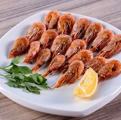 Креветки жареные