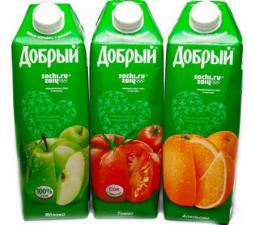 СОК ДОБРЫЙ 1л