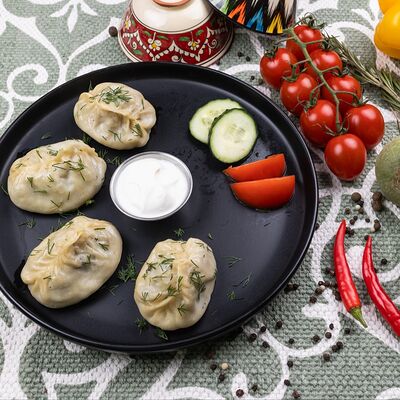 Манты мясные