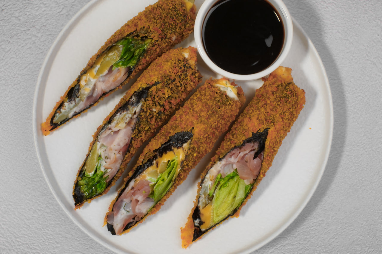 Стрипсы с Беконом