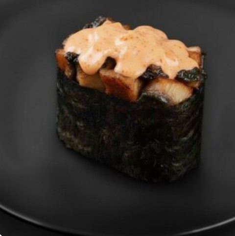 Острые суши угорь