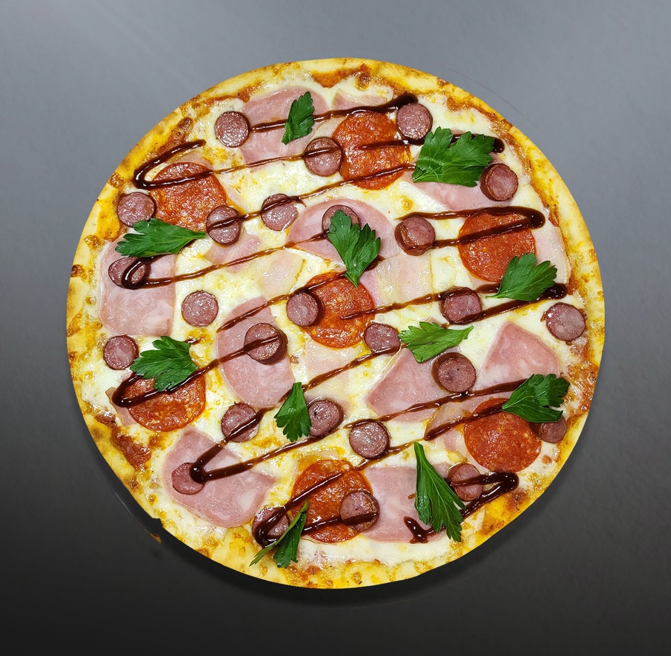 Супер мясная pizza