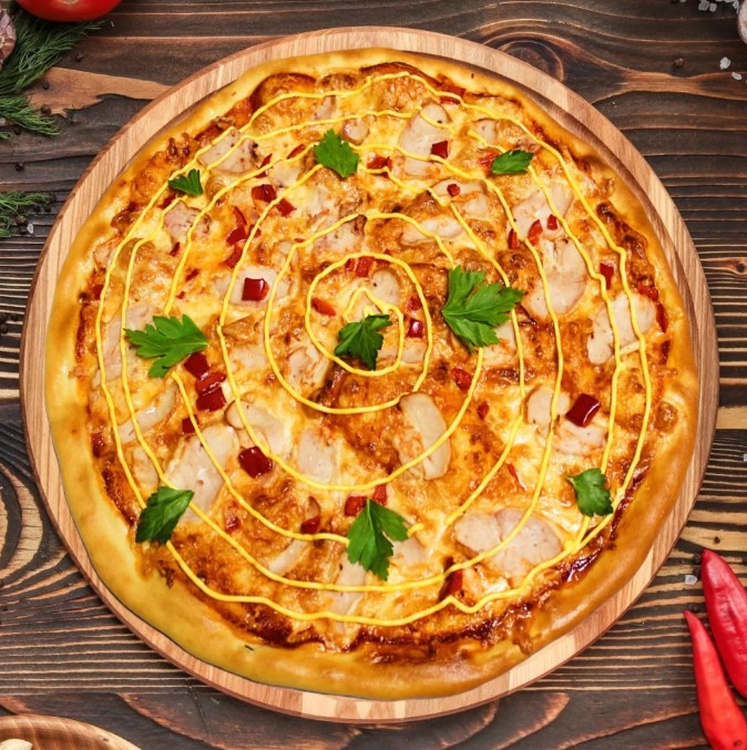 Пицца 25 см Чикен сыр