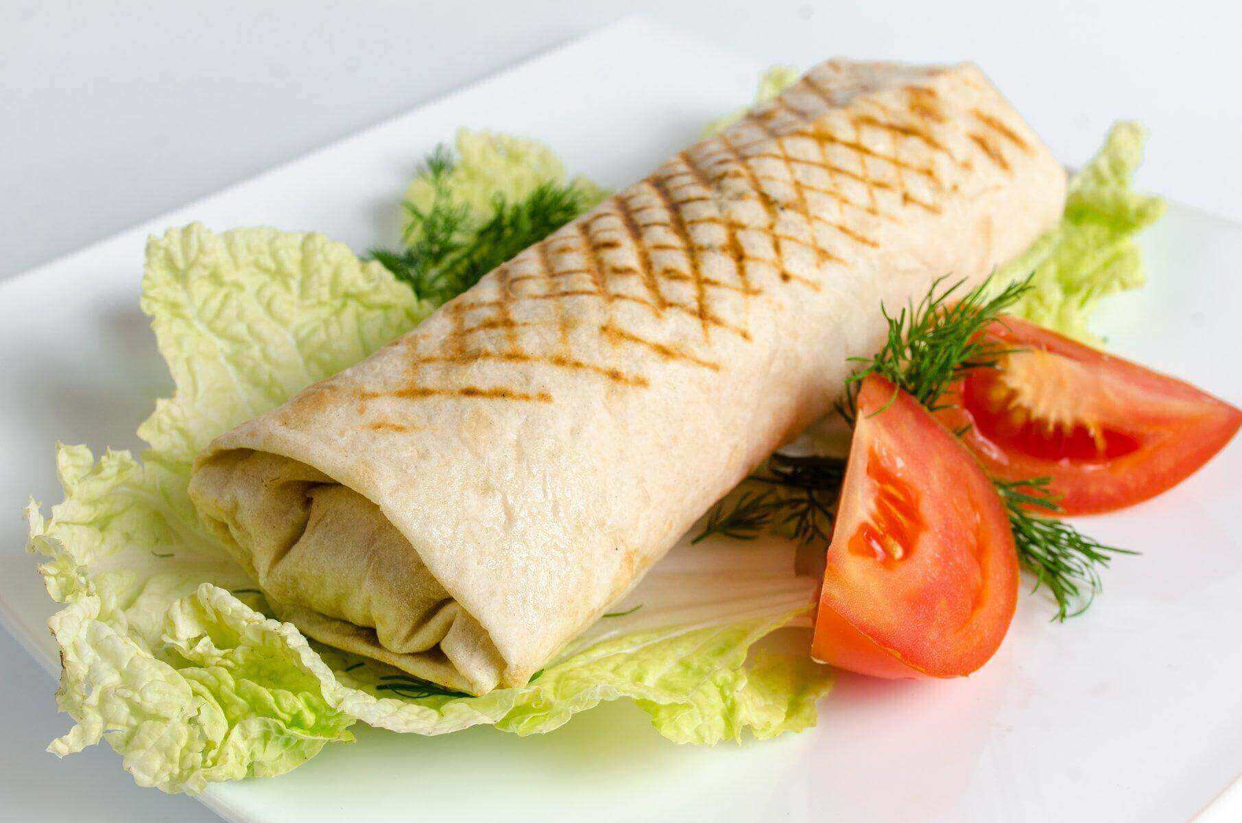 Люля куриная в лаваше
