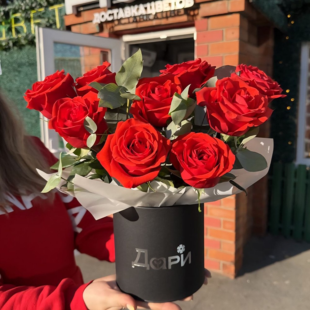 №122 Композиция из роз Explorer