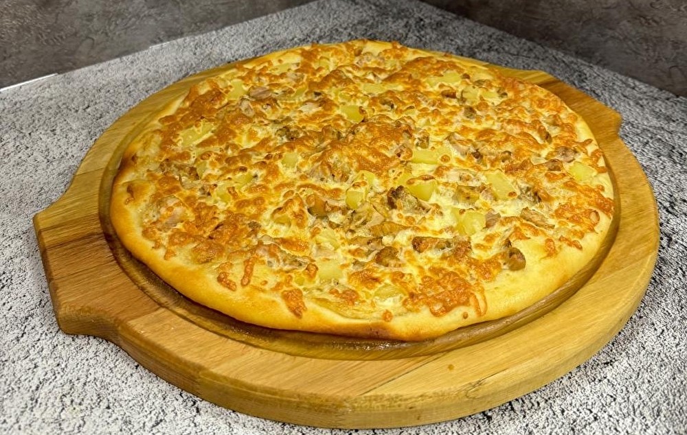 Курица с ананасом 500 гр.