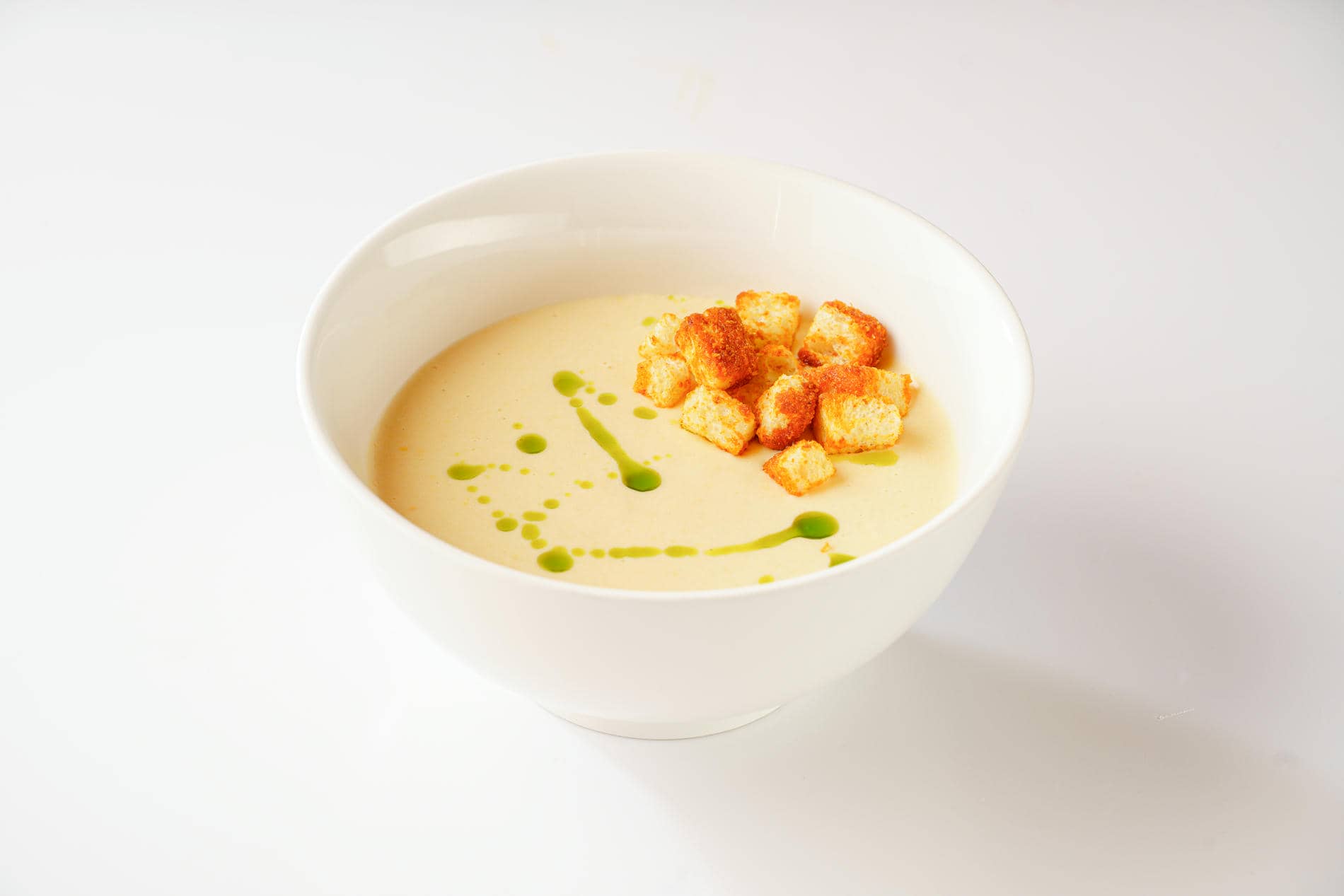 Крем суп из Лосося