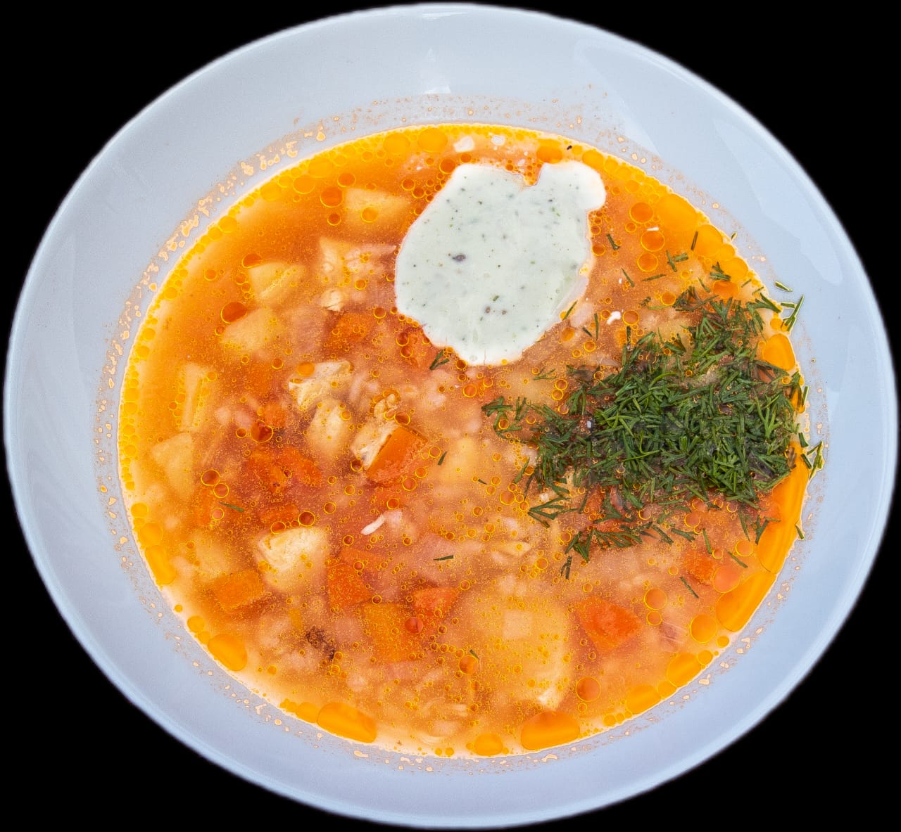 МАСТАВА суп куриный с рисом