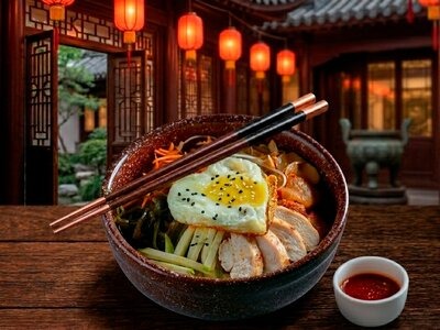 Пибимпаб с курицей