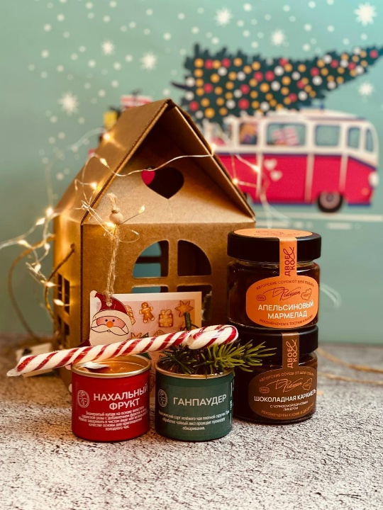 Новогодний подарок "Чайный домик"