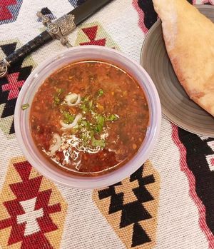 Харчо с рисом и говядиной