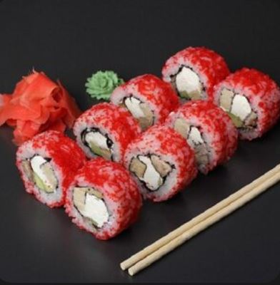 Ролл Калифорния с угрем