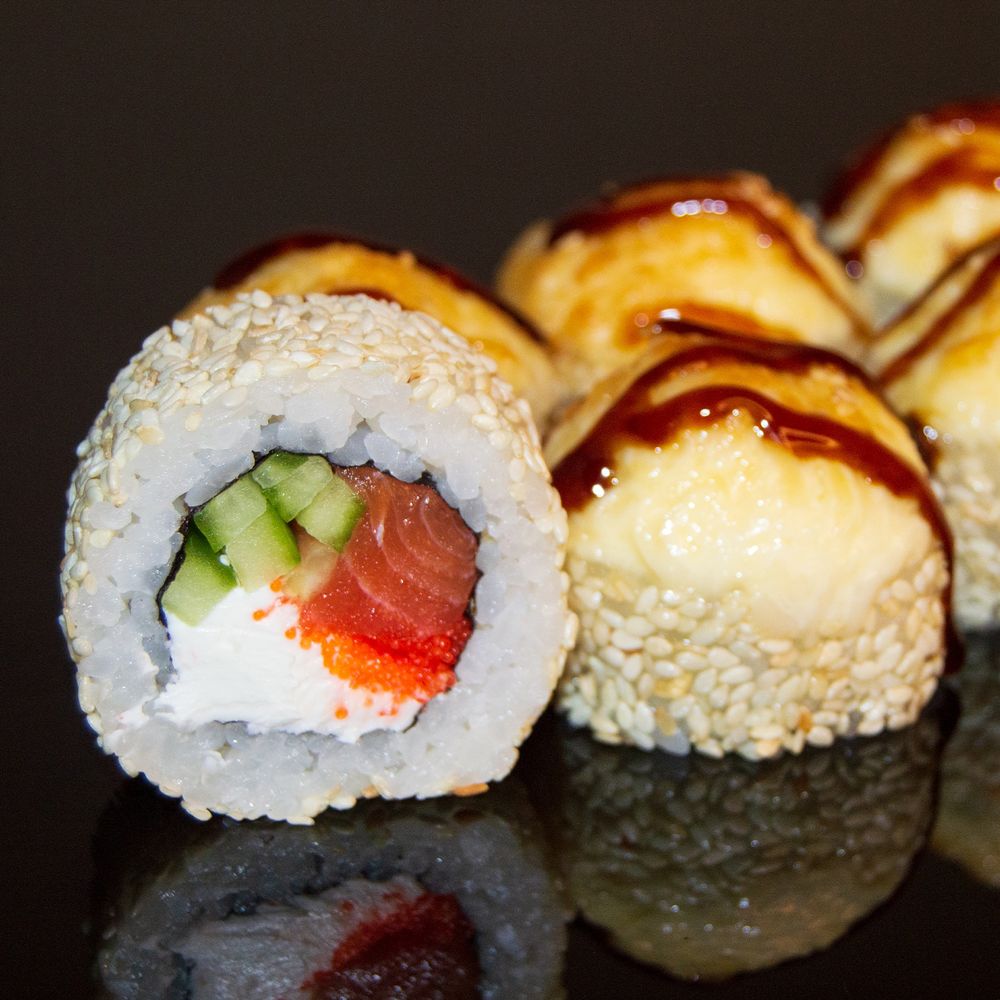 Запеченный салмон 8 шт