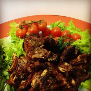 Шашлык из баранины (уголки)