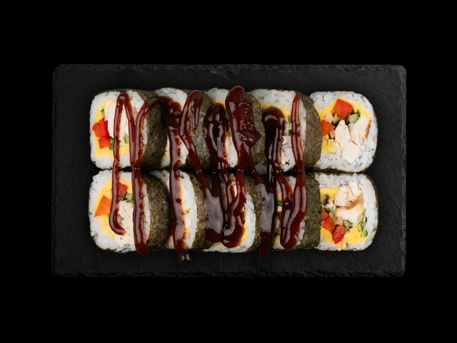Футомаки с курицей