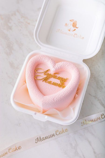 Муссовый бенто-торт Любимой мамочке