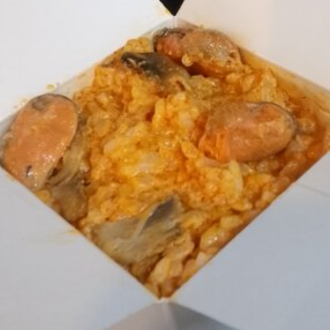 Паста с мидиями Том ям (лапша)