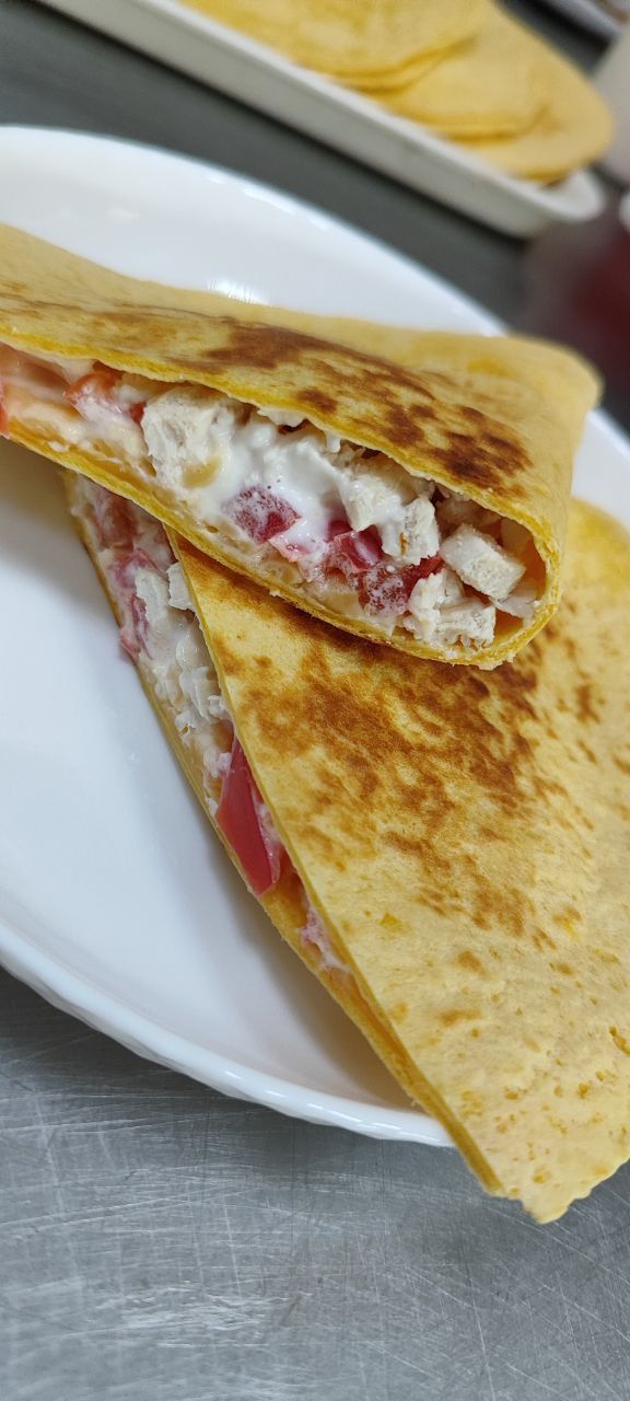 Кесадилья с курочкой