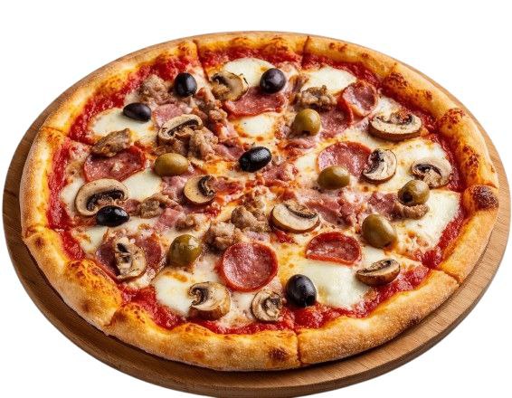 Пицца "Ассорти мясная" 28 см.