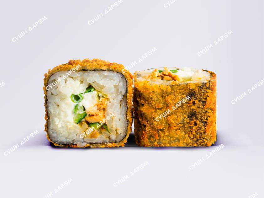 Жареный ролл Сяке терияки
