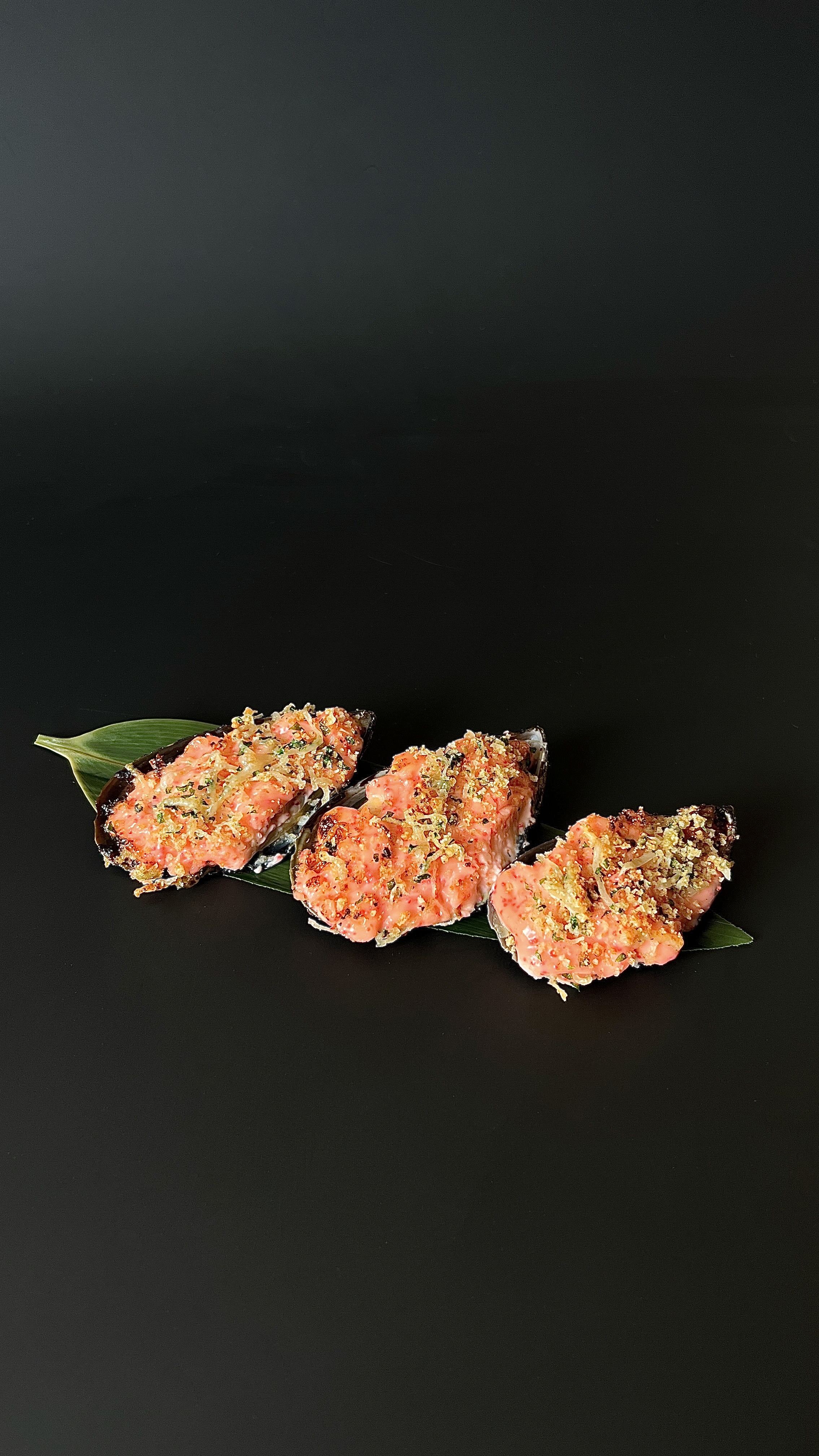 Мидии запеченные