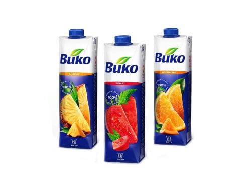 Сок натуральный Вико 1л