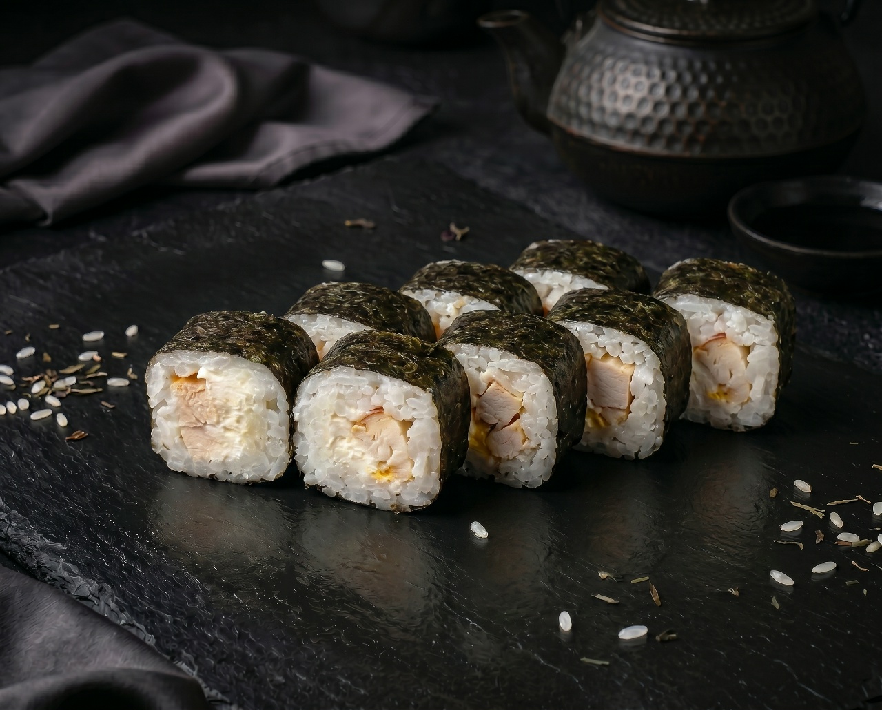 Чиз мак с курицей