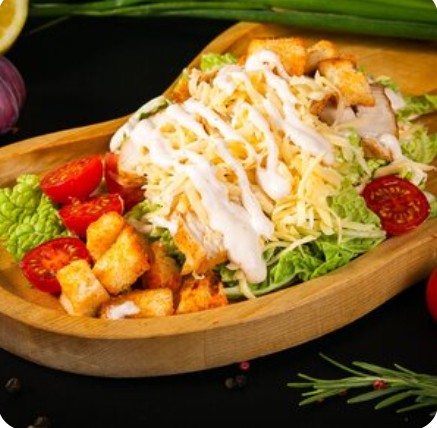 Цезарь с курицей