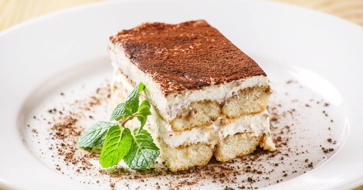 Пирожное тирамису маскарпоне