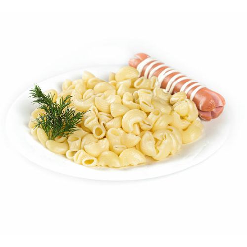 Макароны с сосиской