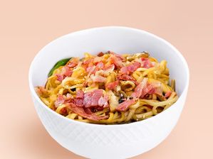 Wok с беконом