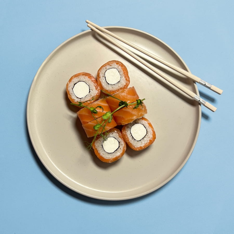 Филадельфия Делюкс с лососем