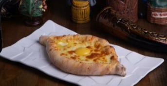 Хачапури по - Аджарски с беконом