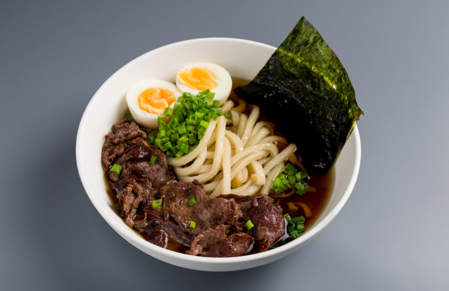 Удон с мраморной говядиной