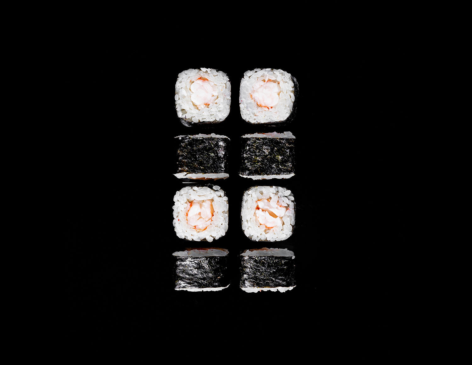 Мини с креветкой
