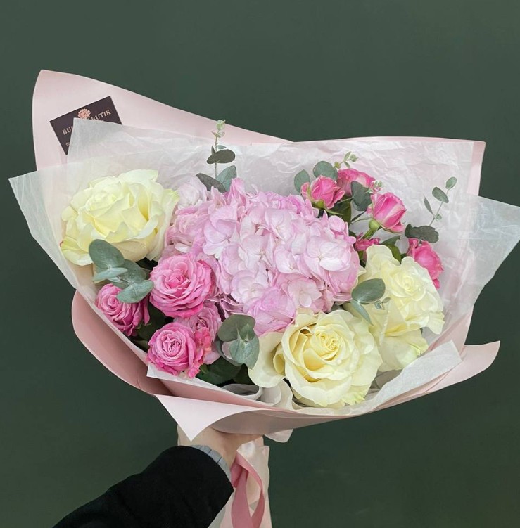 Букет "Цветочный ритм" S