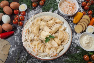 Вареники с квашеной капустой 200гр