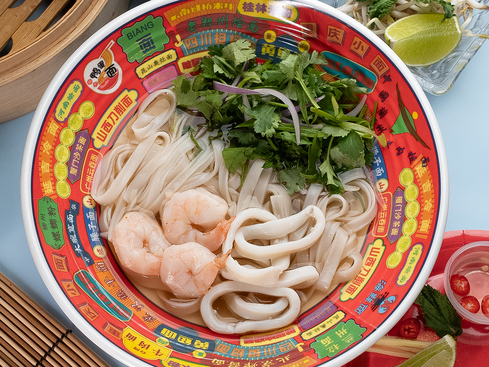 Суп фо бо с морепродуктами