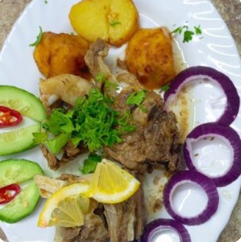 Казан-кебаб с бараниной