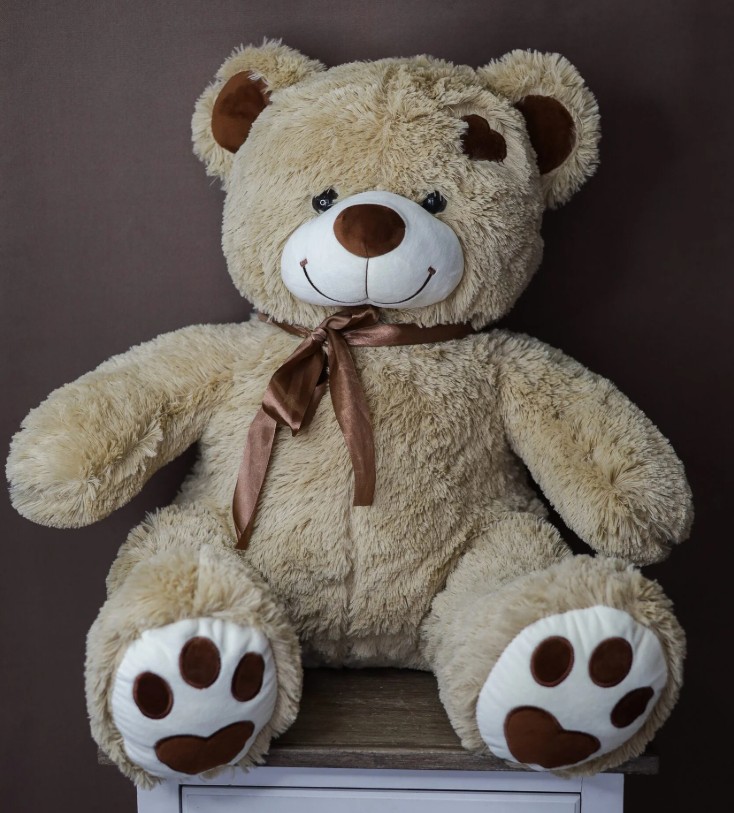 Плюшевый мишка 120 см (тёмный)