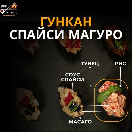 Гункан Спайси Магуро