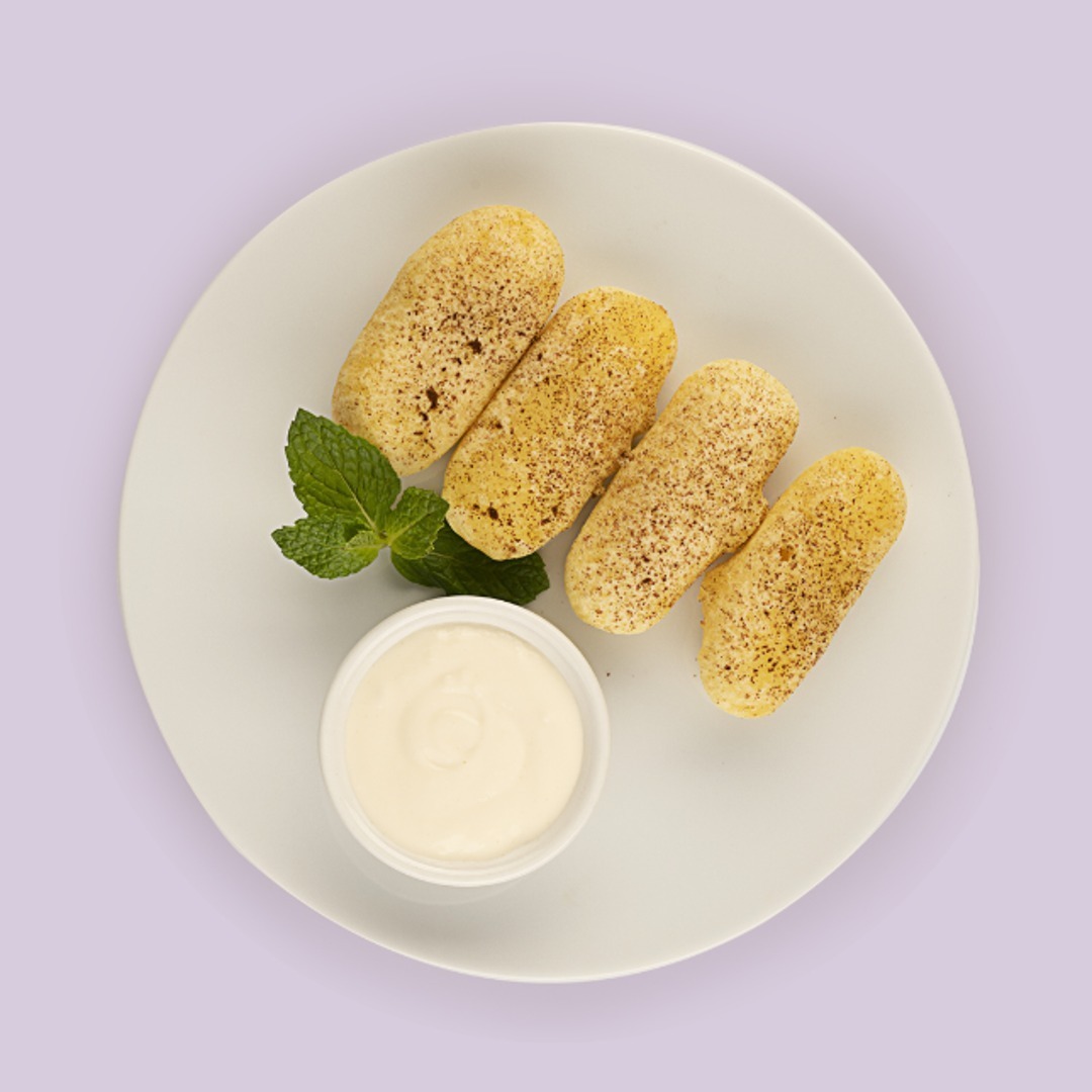 Десерт "Жаренное молоко"