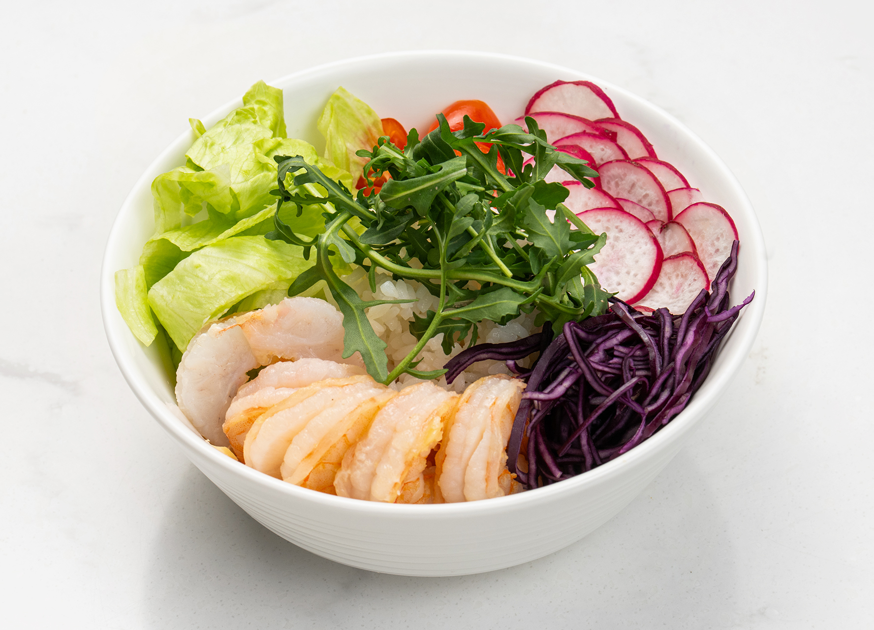 Поке с креветками