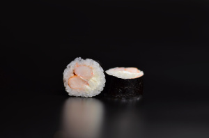 Маки с креветкой
