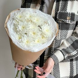 Монобукет хризантем 