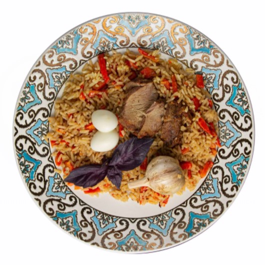 Плов с бараниной по-чайхански