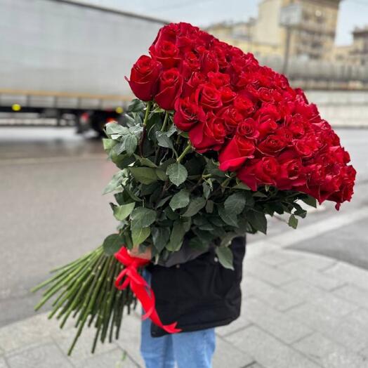 51 высокая Роза Голландия эквадор