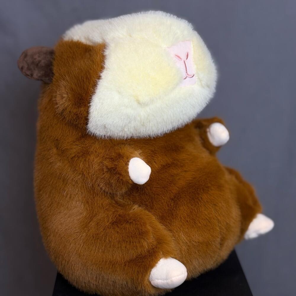 Мягкая игрушка коричневый хомячок